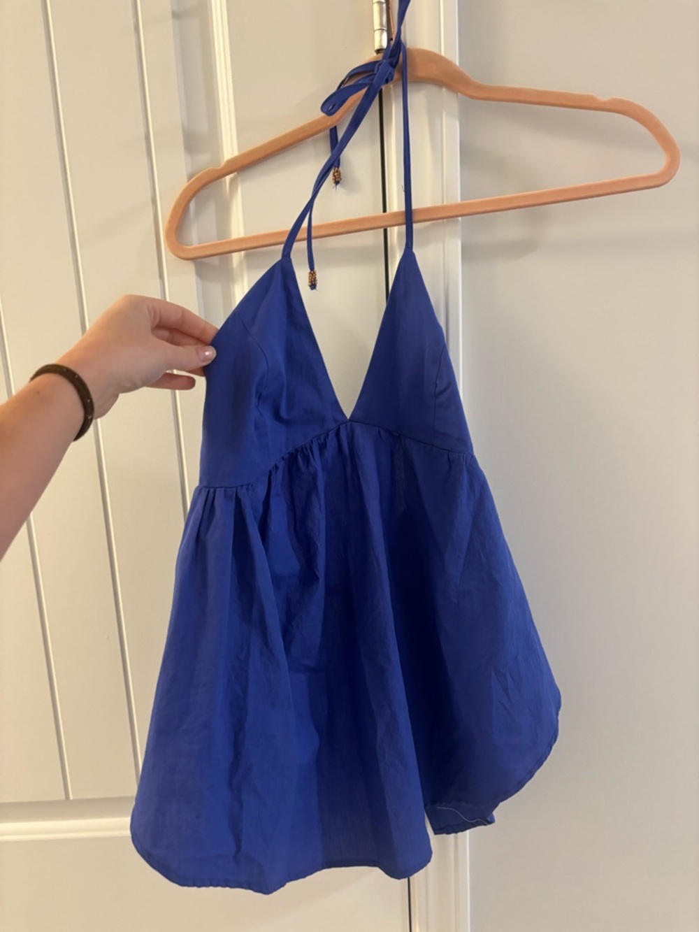 Free People Got Your Back Set in Cobalt - Picture 2 of 8